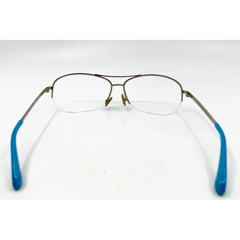 Marc By Marc Jacobs Eyeglasses Womens Gold Half Rim Aviator MMJ 119/S 59-14-125